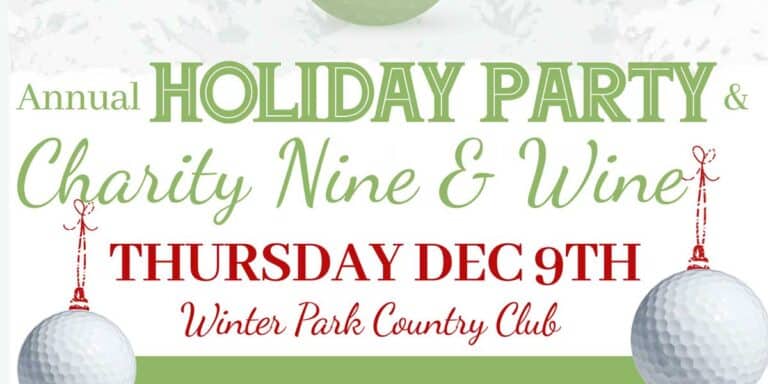 GOBA Charity Nine & Wine, Holiday Party